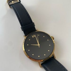 Like New MVMT DOT Women’s black/gold watch